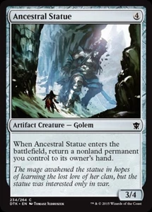 Ancestral Statue -Foil Light Play MTG Dragons of Tarkir - Picture 1 of 1