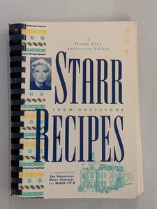 1989 Starr From Greystone Recipes Anniversary Edition Cookbook - Bild 1 von 4