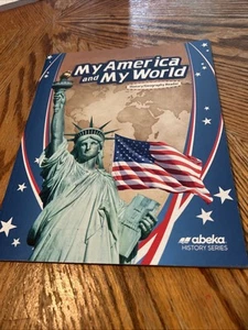Abeka My America and My World Student Book 1st Grade Fifth Edition - Imagen 1 de 2