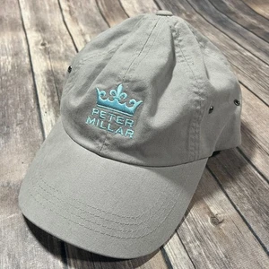 Gorra Peter Millar Gorra Correa Golf Corona Logo Ajustable Gris Beige - Imagen 1 de 6