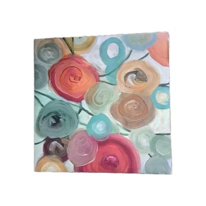 Blossom II by Cat Tesla Gallery Wrapped Canvas Giclee Wall Art 13 X 13 - Picture 1 of 6
