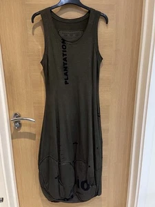 Rundholz Black Label,Patana Plantation, Long Bubble Dress Charcoal Small - Picture 1 of 4