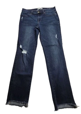 Pantalones de mezclilla elásticos azules súper ajustados Henry & Belle para mujer talla 30x27 (medidos) Foto 1 de 4