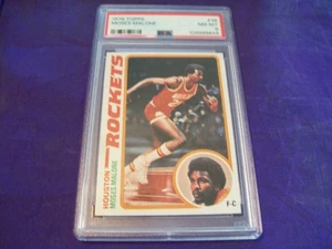 1978 TOPPS BASKETBALL #38 MOSES MALONE PSA 8 - Picture 1 of 2