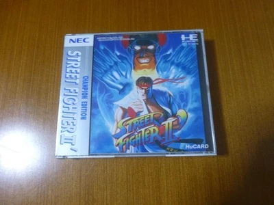 Mint Street Fighter II Dash Hu Card PC Engine Japan Region - Image 1 of 4