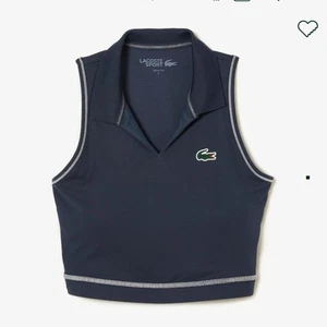 Top corto deportivo Lacoste gris NUEVO S - Imagen 1 de 5