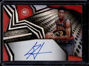 2019-20 Panini Revolution De Andre Hunter Rookie Auto Rookie RC #RA-DAH Hawks - Picture 1 of 2