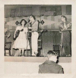 Jimmie Rodgers Snow Carol Lee Cooper VINTAGE Candid Unikat 4x4 Foto 1958 - Bild 1 von 2