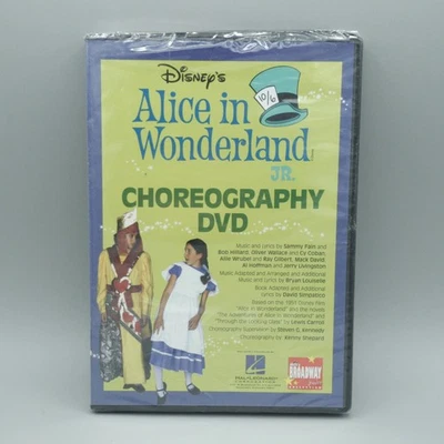 Disney’s Alice in Wonderland Jr. Choreography DVD New Sealed Musical Stage Guide - Image 1 of 4