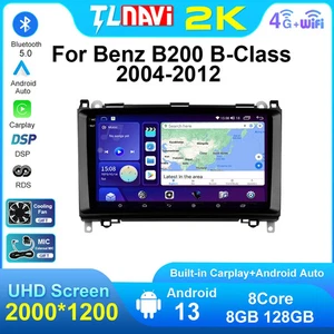Pantalla de radio de coche CarPlay para Benz Clase B B150 B160 170 B180 B200 B55 2004-2012 - Imagen 1 de 32