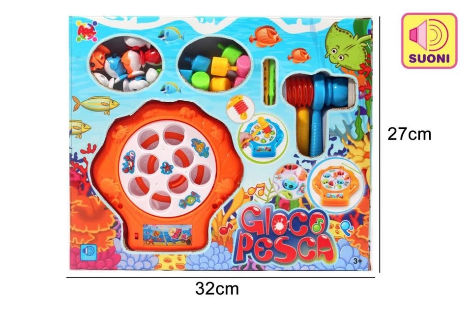 Giocattolo Gioco Pesca Idea Regalo AP GIOCHI - Immagine 1 di 1
