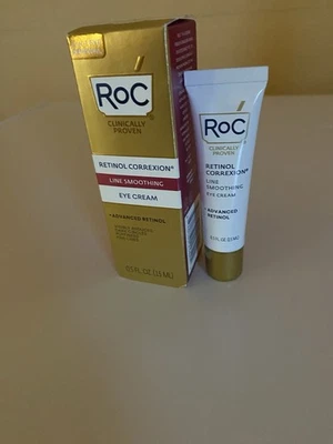 RoC Retinol Correxion Line Smoothing Eye Cream Advanced Retinol 0,5 oz (15 ml) - Imagem 1 de 3