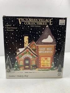 Victorian Village Christmas 2002 Debbie’s Bakery Shop Weihnachtsdorf - Bild 1 von 4