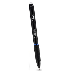 Sharpie S Gel Stifte Set x1 blau mittlere Feder Spitze 0,7 mm S-Gel einziehbar Büro - Bild 1 von 12