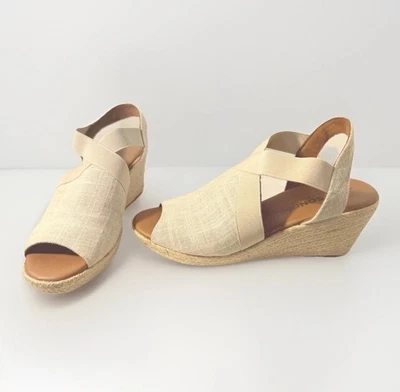 Sonoma Choraletan Light Brown Wedge Heel Shoes - Size 9.5 M - Image 1 of 4