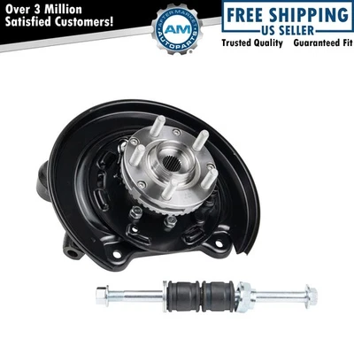 Complete Wheel Hub Bearing & Steering Knuckle Assembly LH for 01-08 Forester - Image 1 of 4