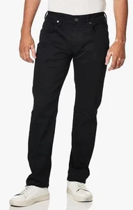 Buffalo David Bitton Jeans Mens Six-X Straight Stretch Black 30x30 MSRP $99 NWT - Picture 1 of 7