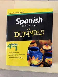 Spanish All-In-One for Dummies by The Experts at Dummies CD And Book - Imagen 1 de 6