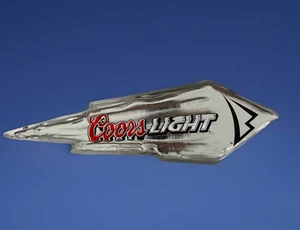 2006 Coors Light Silver Bullet Icicle Kegerator Refrigerator Cooler Handle 12” - Picture 1 of 19