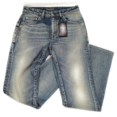 Pantalones de mezclilla Saint Laurent para hombre de algodón, poliuretano 3977201 SIN TARIFA Foto 1 de 4