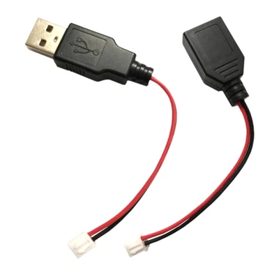 2x USB to Xh2.54/PH2.0 Terminal Cable USB A to Xh2.54 2Pin Connector Wire Sturdy - Image 1 of 4