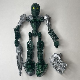 Lego Bionicle Inika Toa Kongu (8731) Weapons Included - Near Complete!