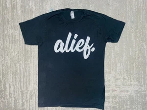 ALIEF ISD Script Spell out Logo Houston Texas grau Shirt FYHA USED S - Bild 1 von 18