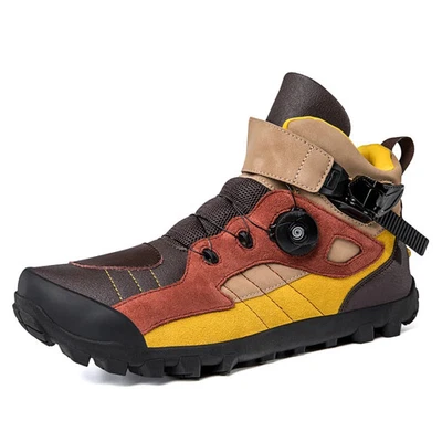 Zapatos deportivos retro de viaje impermeables para hombre al aire libre Foto 1 de 4