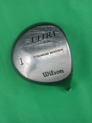 Solo cabeza de palo de golf Wilson Ultra MBT Titanium Matrix #1 Fairway Driver diestro  Foto 1 de 4
