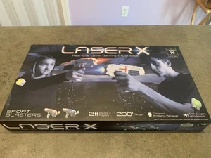 Laser X Micro B2 Blasters Real-Life Laser Gaming Experience 2 Player New - Picture 1 of 8