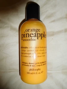 Philosophy Duschgel 6 Unzen   ORANGE ANANAS SMOOTHIE ~ Versiegelt - Bild 1 von 1
