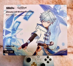 8BitDo Ultimate Wireless Game Controller Limited Genshin Impact Chongyun Edition - Picture 1 of 14