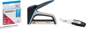 Arrow T50XKIT1000 TacMate Schwerlast Tacker Kit mit 1.000 Klammern und Riemenscheibe - Bild 1 von 3
