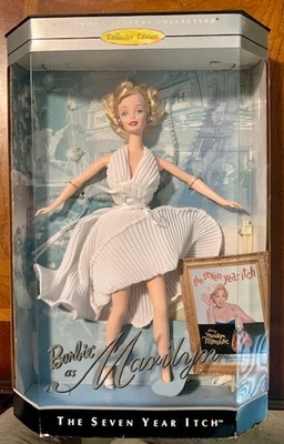 Muñeca Barbie Marilyn Monroe 1997 17155 The Seven Year Itch nueva en caja Foto 1 de 3