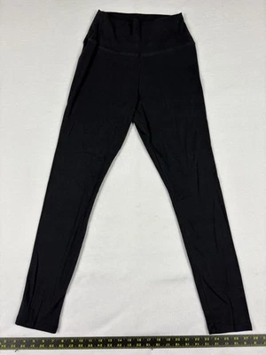 LEGGINGS FEMININAS SIMPLESMENTE VERA L GRANDE PRETA ELÁSTICA CINTURA ALTA PUXAR VERA WANG - Imagem 1 de 4