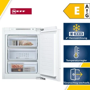 Neff GI1113FE0 N50 Einbau Gefrierschrank, Nischenhöhe: 72 cm, 72 L, Flachscharni - Bild 1 von 8