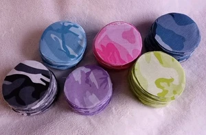 700+ bunte vorgeschnittene Stoff Kreise Yo-Yos Quilten Applikation - Bild 1 von 13