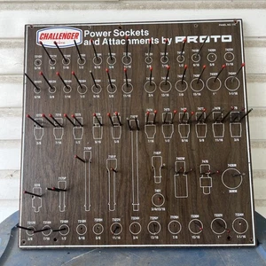 Vintage Challenger by Proto Tool Display Board Panel #174 Sockel - Bild 1 von 8