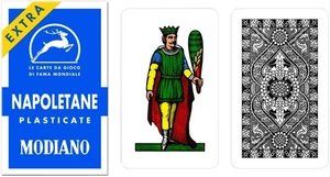 Modiano Napoletane 97/31 Regional Italian Playing Cards, Authentic Italian Deck - Picture 1 of 1