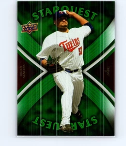 2008 Upper Deck Starquest Common Green Johan Santana #SQ-21 - Bild 1 von 3