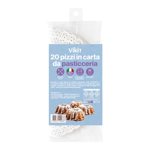 Pizzas Pastelería Redondas En Papel Blanco Ø 25 Cm 20 Pz - Vikit - Imagen 1 de 1