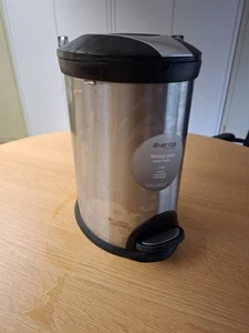 Treteimer Mülleimer Hygieneeimer Kosmetikeimer 5 Liter Aus Edelstahl - Bild 1 von 5