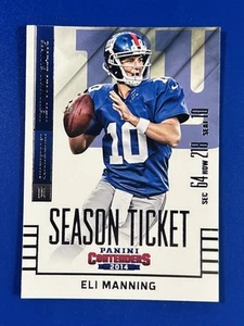 2014 Panini Contenders Football Eli Manning New York Giants #49 - Picture 1 of 2