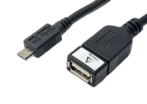 OTG Micro USB Adapter Datenkabel kompatibel für Sony Tablet S (SGPT111DE/S) - Bild 1 von 3