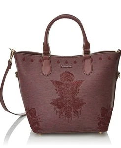 Desigual Tasche 2in1 Separate Innentasche Als Clutch Bordeaux - Bild 1 von 16