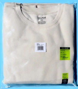 Women's Tek Gear Ultrasoft Fleece Crewneck Sweatshirt Size XXL Sahara Wind Cream - Picture 1 of 5