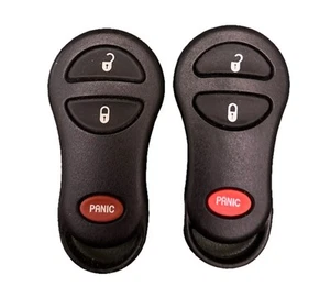 Dodge Chrysler GQ43VT17T 04686481 (2) Keyless Entry Remote Control Car Key Fobs - Bild 1 von 2