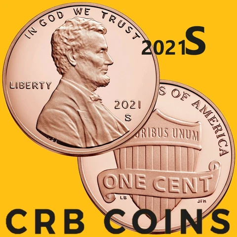 2021-S Proof "Lincoln Shield Cent" - Penny - (UNC) KM#468 -LP21S Cover