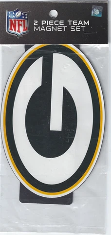 2 Piece Team Magnet Set Green Bay Packers Cover