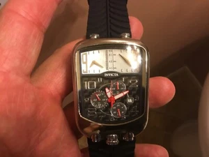 INVICTA ORIGINAL 1ST GEN S1 DAKAR RALLY 3 TIMEZONE MODEL 2843 BLACK CARBON FIBER - Bild 1 von 9